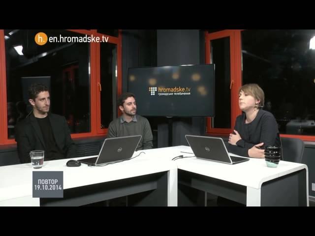 Hromadske International. The Sunday Show - The Edge: discussion with Christopher Miller  and Noah Schneider