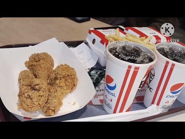 multna main kafi arsy bad KFC ka visit kya #kfclover#enjoytime#amazingkfc#fastfoodfamouszinger#