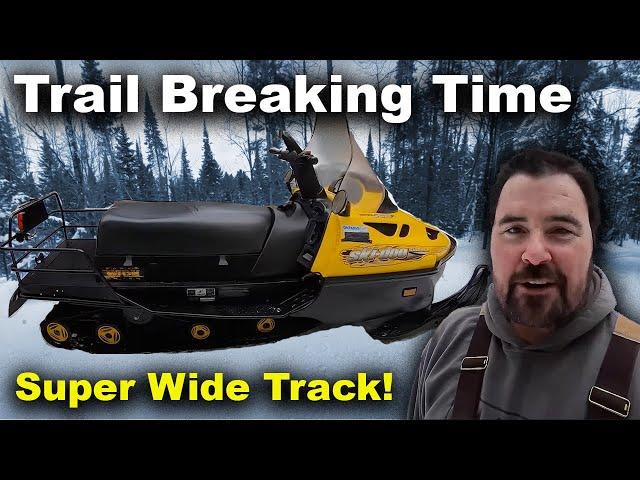 Breaking Trail on the World's Best Utility Snowmobile