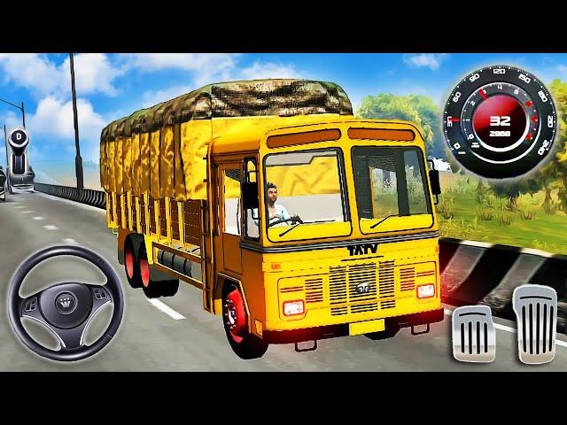 Cargo TATA Truck Driving in India 3D - Truck Masters: India Simulator - Android GamePlay