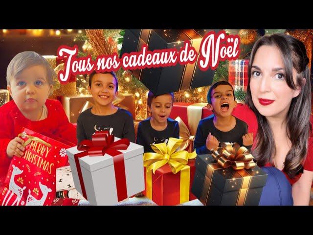 TOUS NOS CADEAUX DE NOËL 2024 !!! FAMILLE NOMBREUSE 