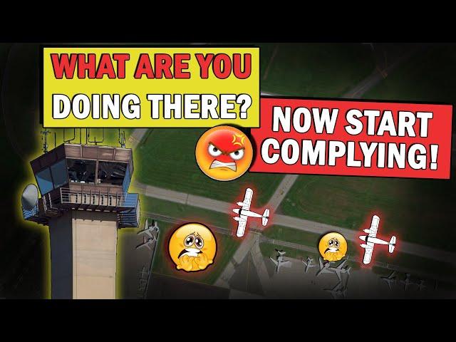 Pilot Severely REPRIMANDED by Controller after Multiple Errors