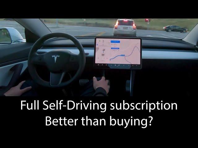 Tesla FSD subscription: is it better than buying the option?