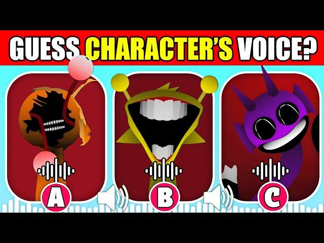 Guess The Phase 4 Sprunki Characters By Their VOICES! | Incredibox Sprunki Quiz