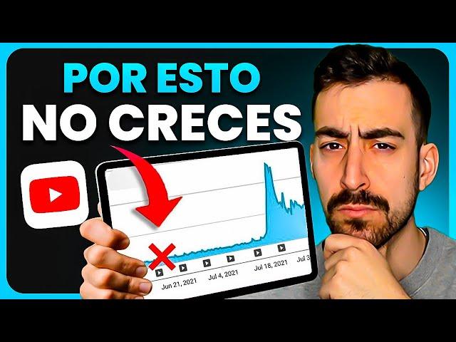 10 Errores que Cometes en Youtube  (y por eso No Creces)