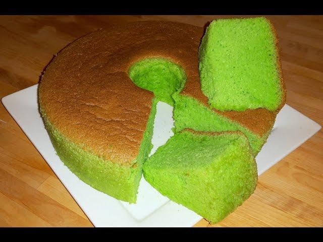 Pandan Chiffon Cake