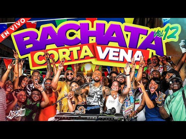 BACHATA CORTA VENAS VOL 12  15 DE LA MEJORES BACHATAS  MEZCLADA POR DJ ADONI ( BACHATA MIX )