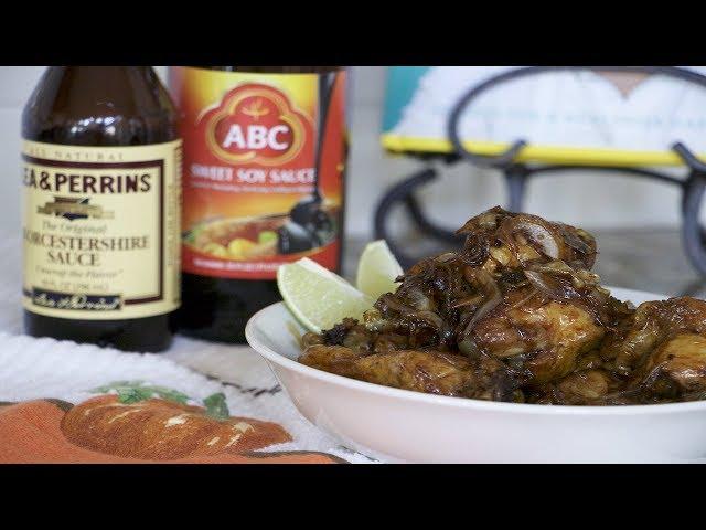 Fried Chicken in Sweet Soy Sauce  |  Ayam Kecap