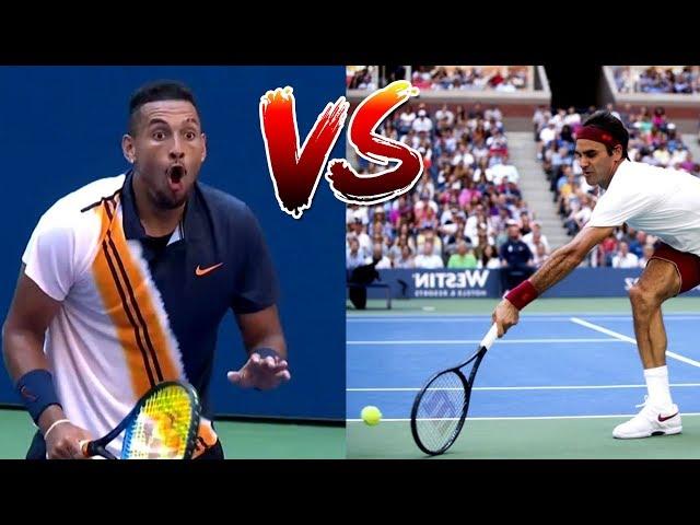 The Most Creative Match-Up in Tennis History (Federer VS. Kyrgios)