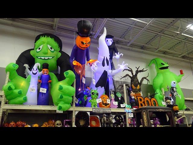 New 2020 Home Depot Halloween Inflatables and Decorations! Holiday Store Walkthrough Tour
