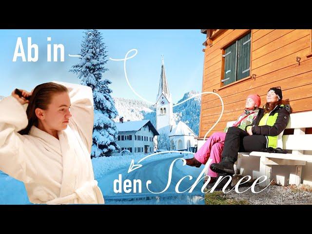 Berge, Schnee & Sauna - Mein Trip nach Oberstdorf