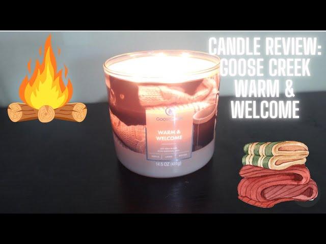 Candle Review: Goose Creek Warm & Welcome