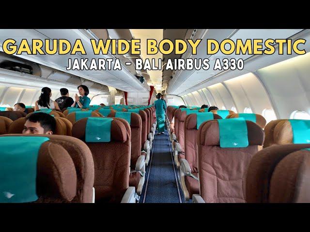 NAIK WIDEBODY GARUDA AIRBUS A330 KE BALI & TALKSHOW DI POLTEKPAR BALI!