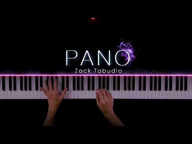 Pano - Zack Tabudlo | Piano Cover by Gerard Chua