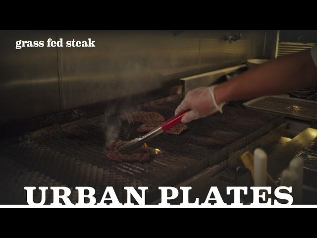 Urban Plates - char-grilled, grass-fed steak