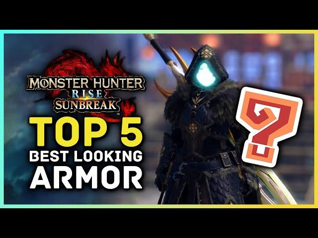 Monster Hunter Rise Sunbreak - Top 5 Best Looking Armor Sets!