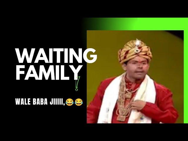 waiting family ho rhi hai. ...wale baba jii#baba #viral Baba #pakhand #baba #viralvideo