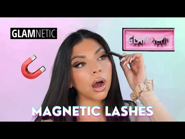 TRYING OUT MAGNETIC LASHES !!