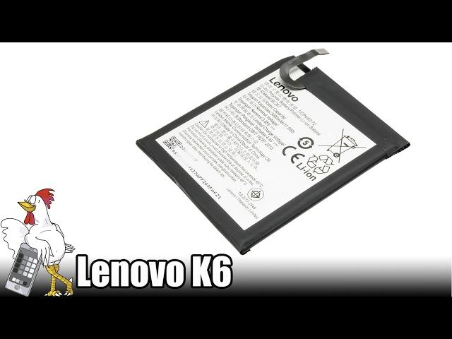 Guía del Lenovo K6 (K33a48): Cambiar batería