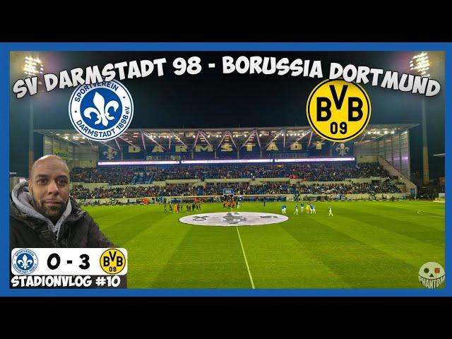 SV DARMSTADT 98 - BORUSSIA DORTMUND | CLEVERE DORTMUNDER | Stadionvlog Nr.10