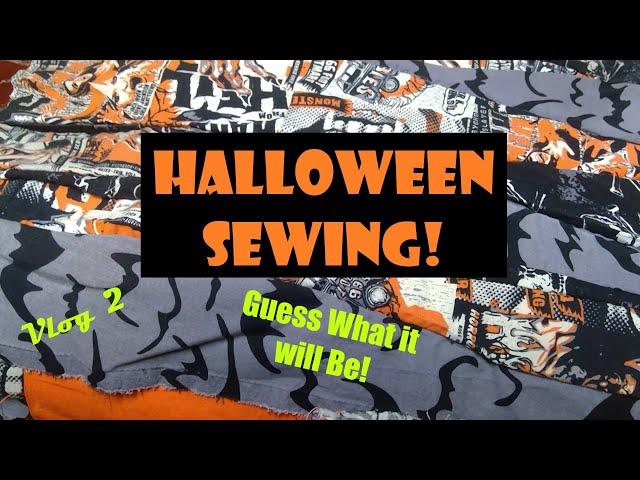 Halloween Mystery Sewing ~ Vlog 2! 