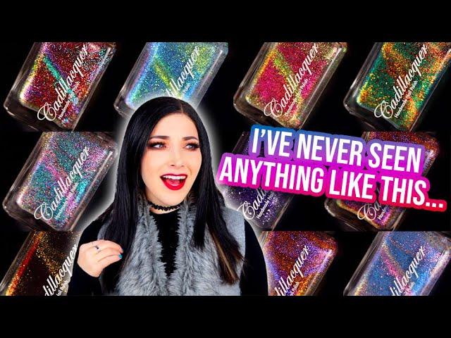 Most Unique Magnetic Nail Polishes Ever?! Cadillacquer Winter 2024 Collection || KELLI MARISSA