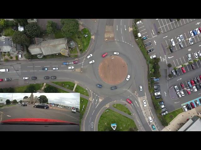 FORT KINNAIRD ROUNDABOUT NUMBER 2 - TOWARDS MUSSELBURGH