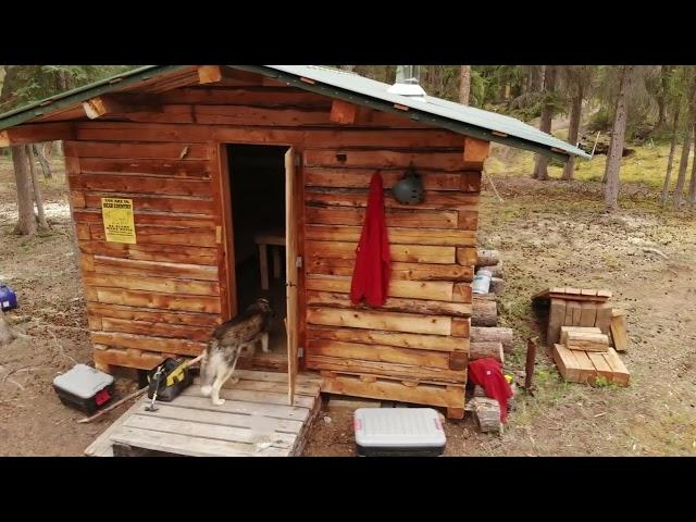 The Dena Cho Trail with a drone