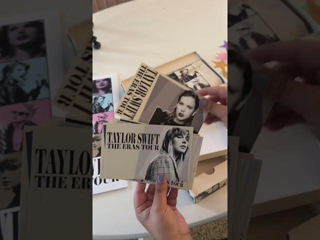 unboxing my Taylor Swift merch package! 24hrs till eras tour!