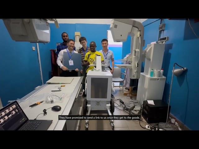 Nigerian customers praise the MeCan X ray machine