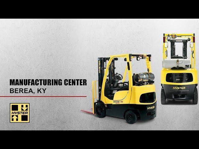 Inside Hyster Manufacturing Center in Berea, KY