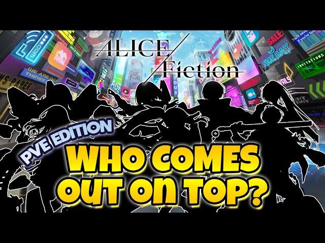 ALICE Fiction - Best Characters for Completing the Story