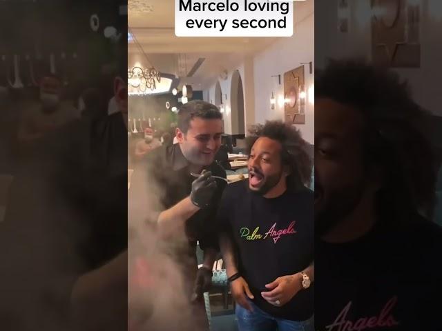 Marcelo #shorts #marcelo #football #food #respect #restaurant #goals