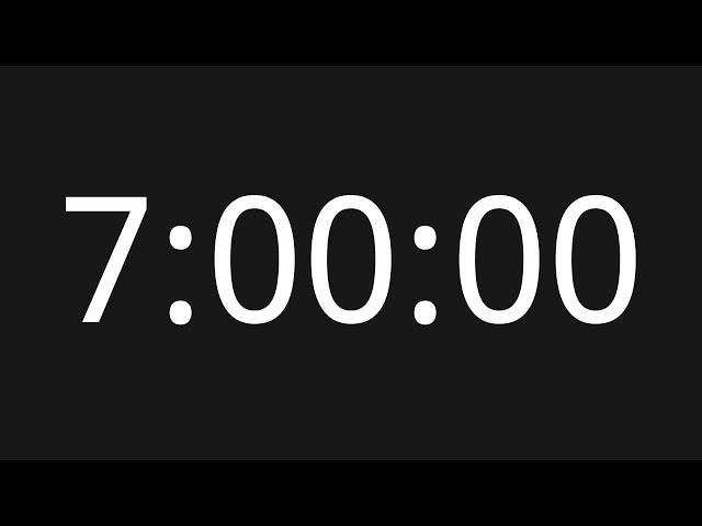 7 Hour Countup [No Copyright Timer]