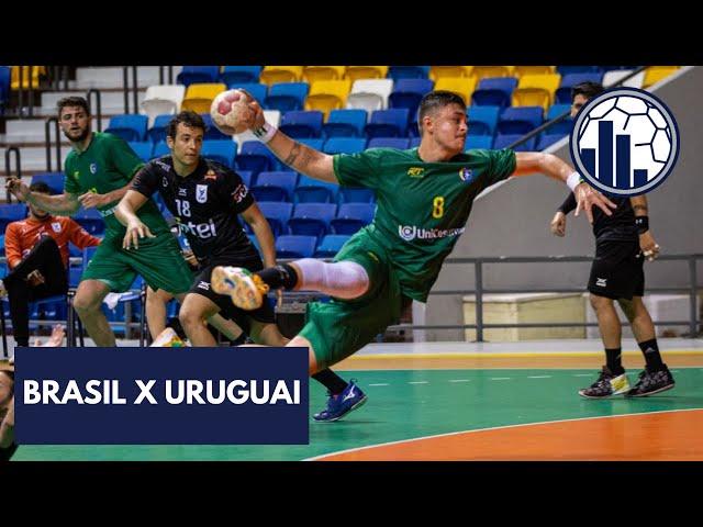 Brasil vs Uruguai | Sul Centro Americano de Handebol Masculino 2022 | Semifinal