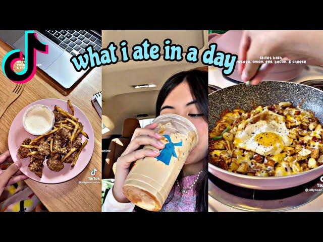 What i ate in a day | @Jellybean.celine Tiktok Compilation #2