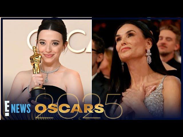 How Demi Moore Reacted to Mikey Madison’s Best Actress Win | Oscars 2025 | E! News