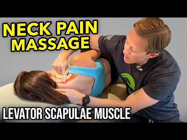 Neck and Shoulder Massage Technique (Neck Pain)