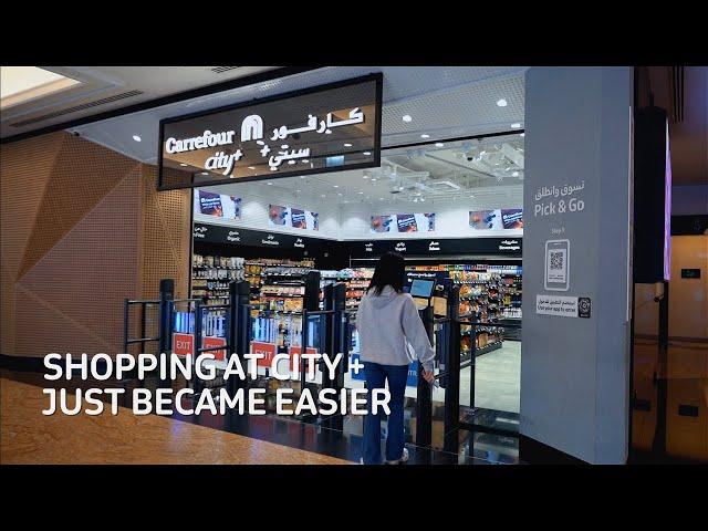 Easy shopping at Carrefour City+