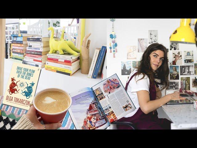 A Week In The Life Of An Illustrator and full time artist ⭑Artist Vlog⭑ work, routine and my books