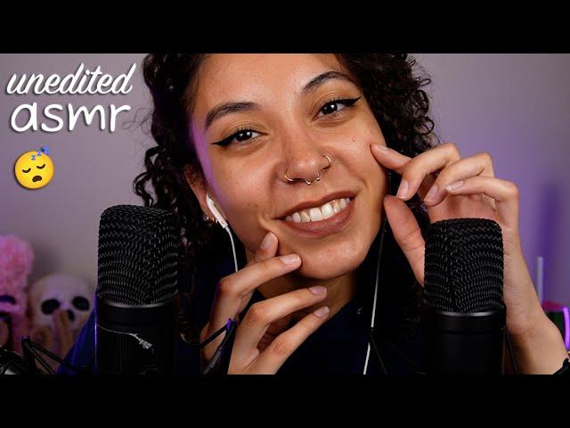 Super Sleepy & Sensitive UNEDITED ASMR  (pure unedited tingles)