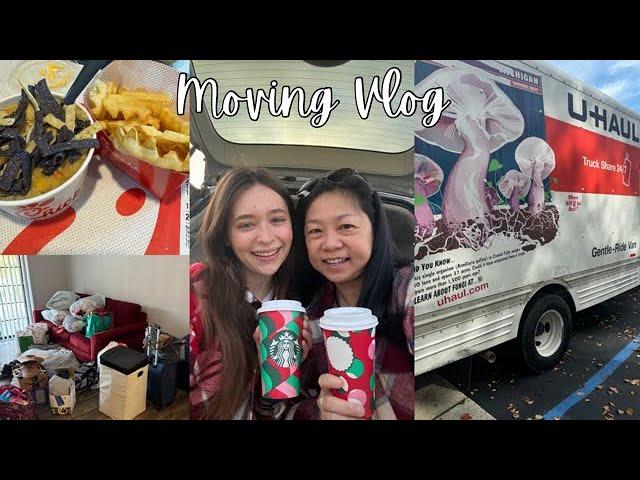 MOVING VLOG: Moving to Greenville, SC | packing/unpacking for my new apartment (Vlogmas Day 4)