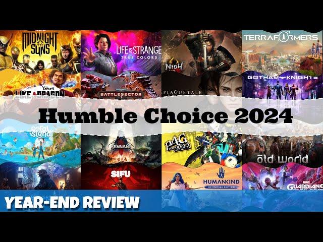 Humble Choice 2024 - A Year in Review