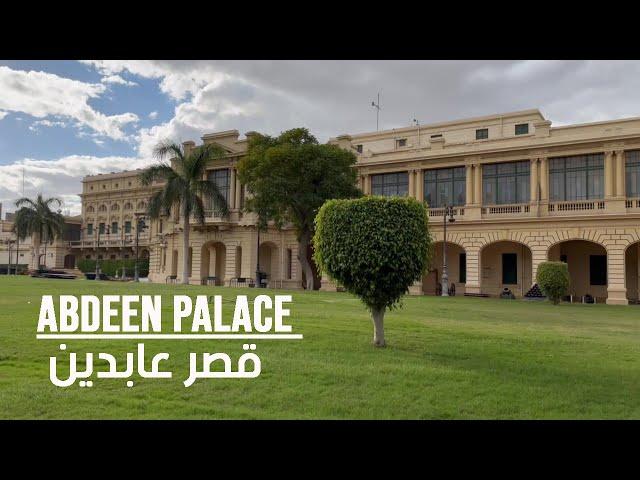 Egypt , Cairo , Abdeen Palace the former royal family residence, Downtown .