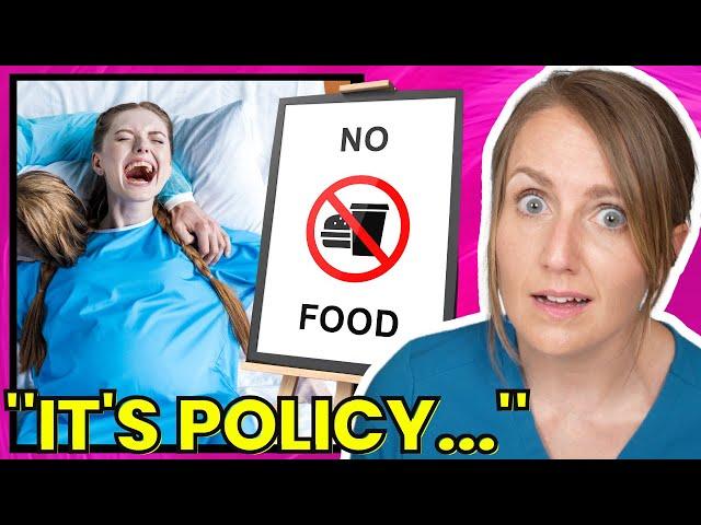 Why you can't eat in labor will SHOCK you...
