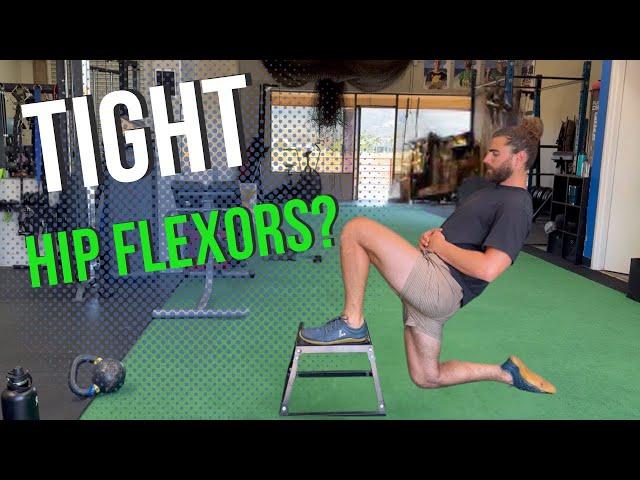 Front Foot Elevated Single Leg Hero - Improve Hip Extension (Crazy Good Hip Flexor Stretch)