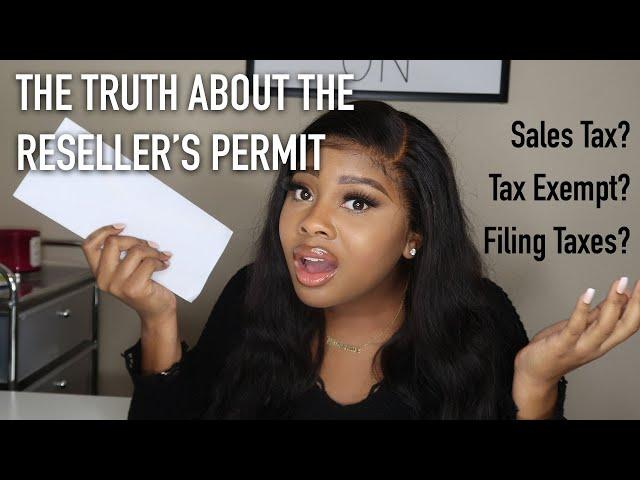 ALL ABOUT THE RESELLER'S PERMIT & SALES TAXES | TROYIA MOANY