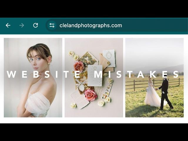 Change these 5 things on your photography website.