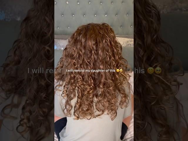 Before you straighten your curly hair know this.. #curlyhair #curlyhaircare
