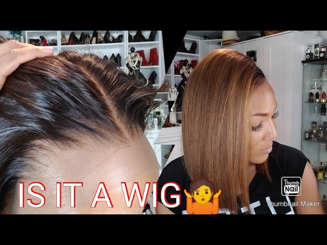 Best Summer Bob Wig| Beginner Friendly Install, HairVivi Fake Scalp Wig